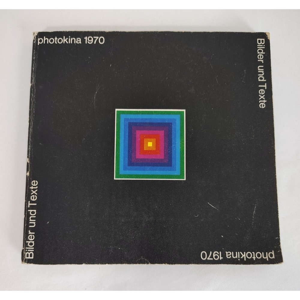 Vintage Photokina 1970 Bilder und Texte Multilingual Catalog Photography Book